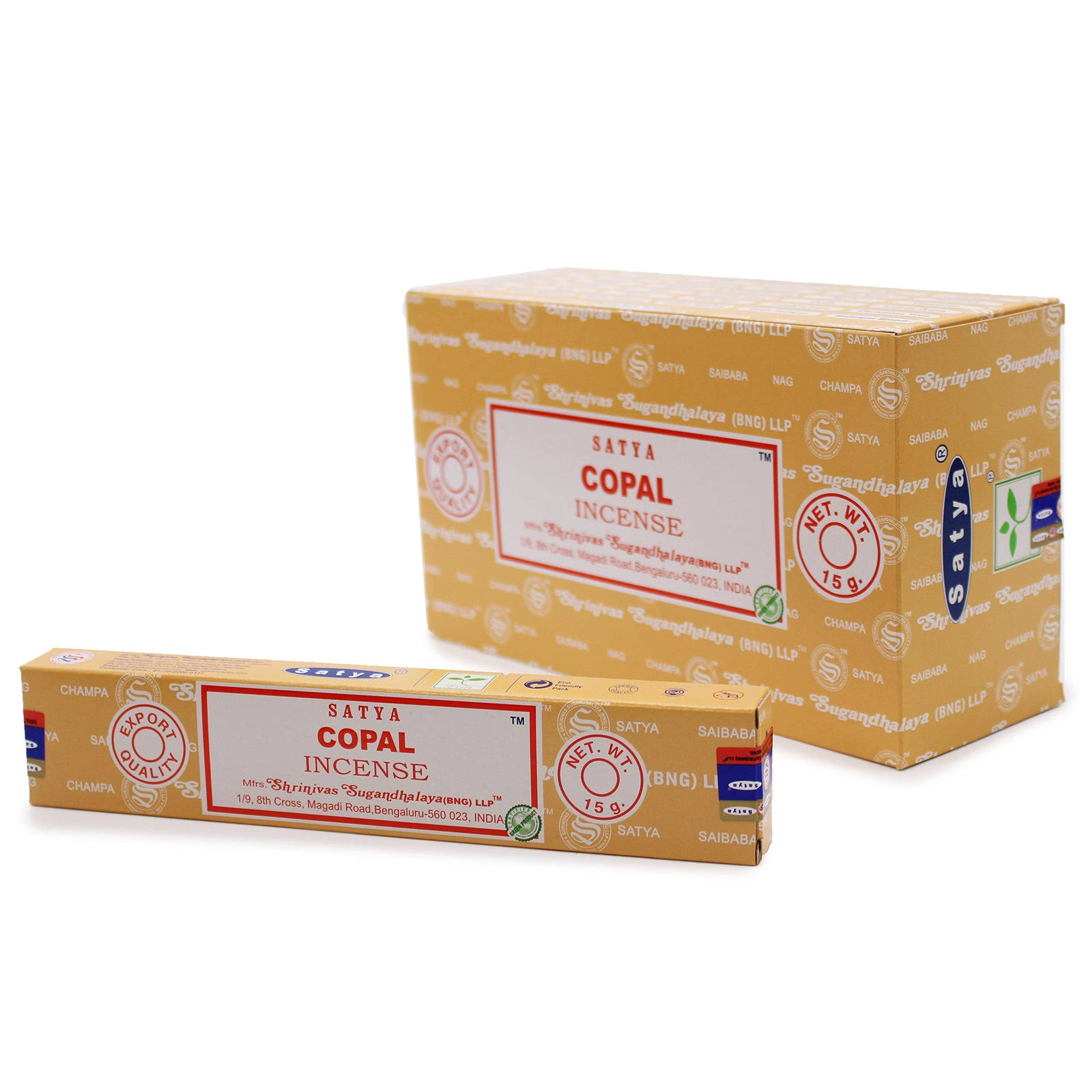 Satya COPAL Incense Sticks 15 Gram Packet – DMRLS Wellbeing
