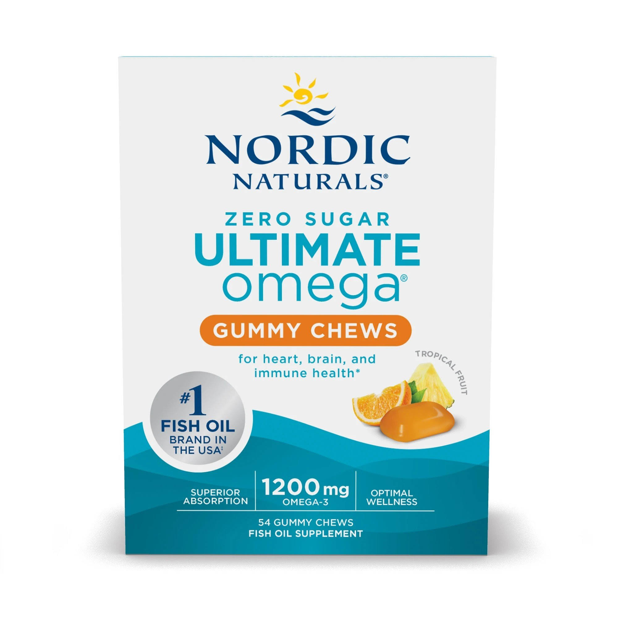 Nordic Naturals Ultimate Omega Gummy Chews 54 Gummies