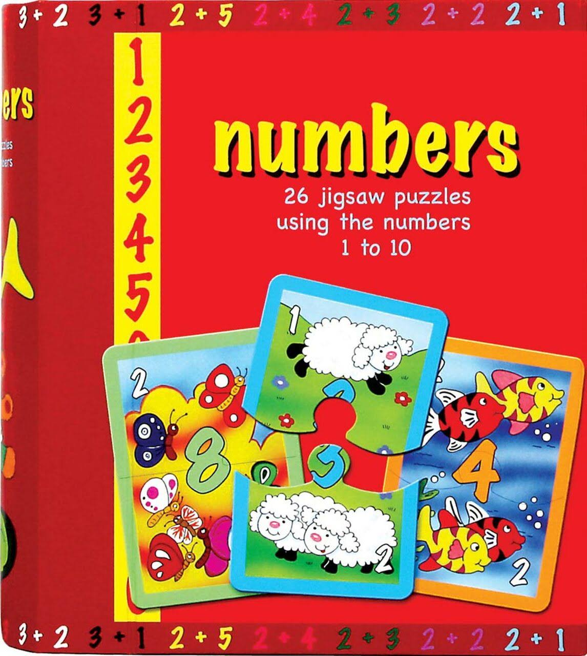 Spicebox Numbers Puzzle Learning Toy