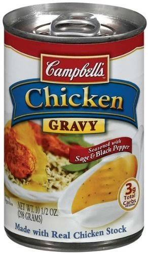 Campbells Chicken Gravy with Real Chicken Stock - 10.5oz