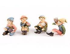 Darice Miniature Fairy Garden Figurines Pixie Boys Assorted Styles