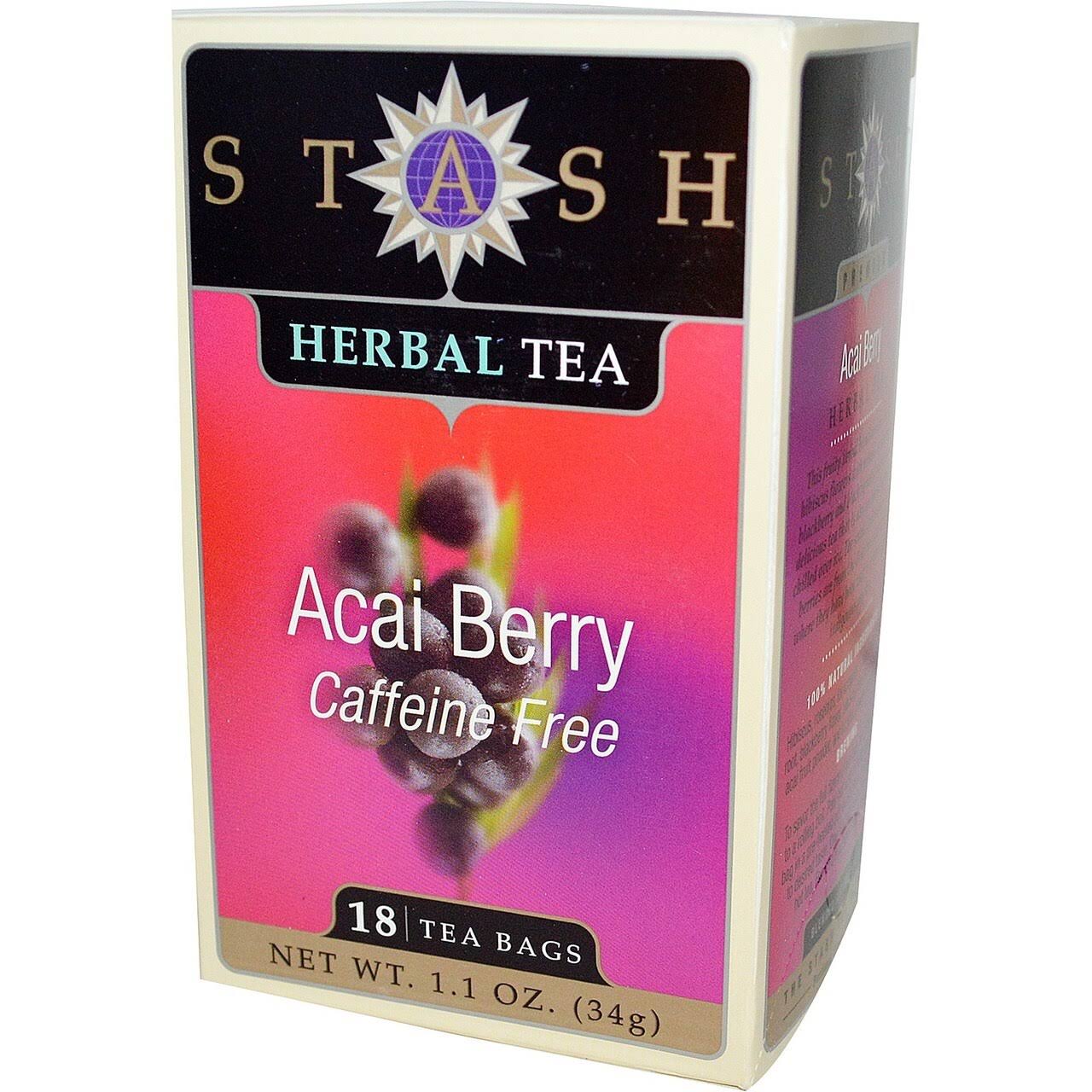 Stash Herbal Tea - Acai Berry, 18 Tea Bags