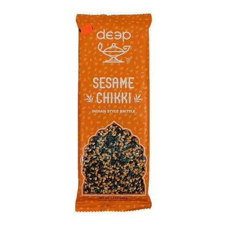 Deep Sesame Chikki Bar - 100 Grams - ZiFitiFresh - Delivered by Mercato