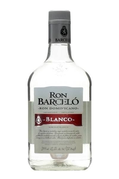 Ron Barcelo Rum, Blanco Anejado, Dominican - 750 ml