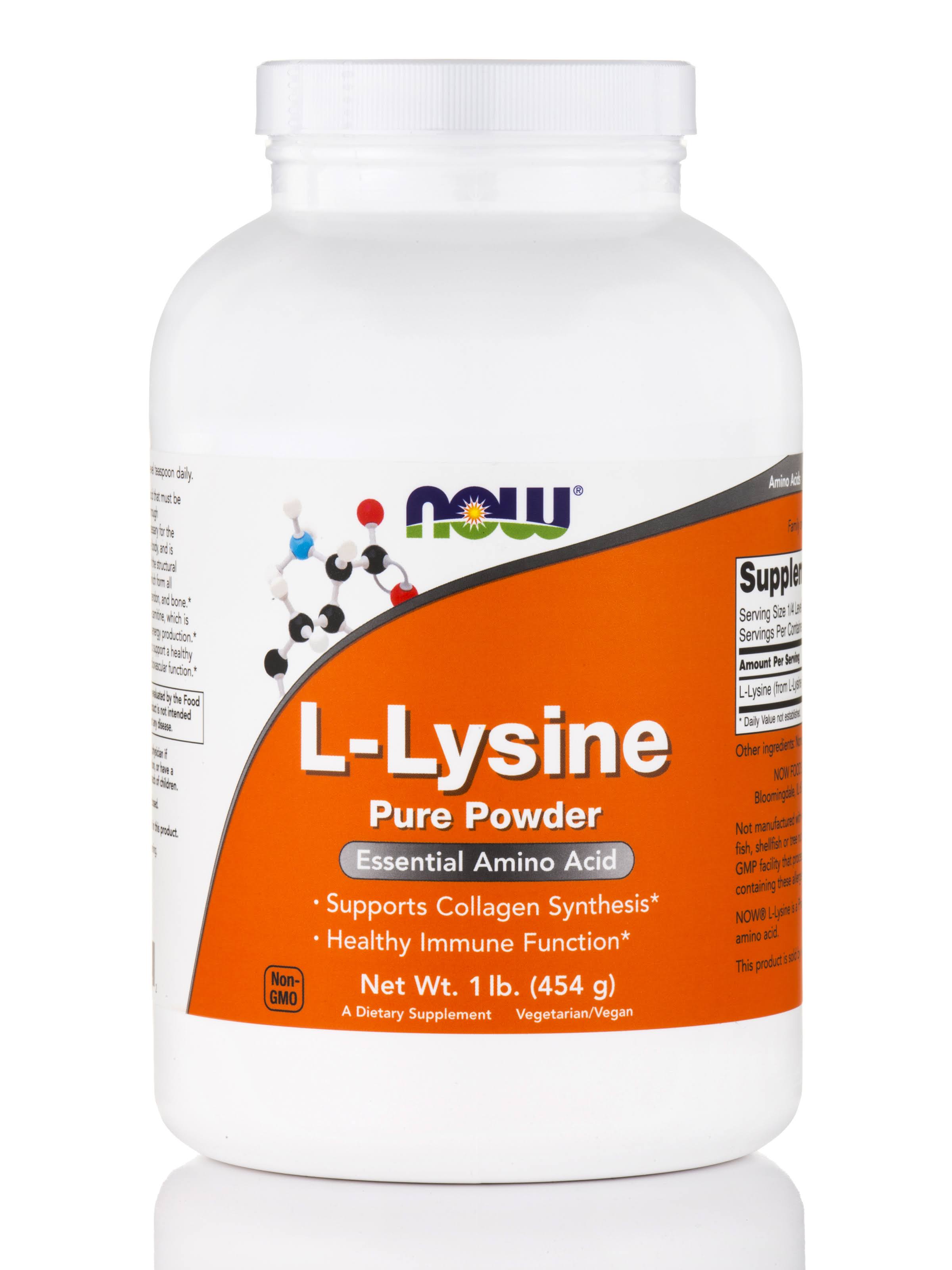Now Foods L-Lysine Powder - 1lb