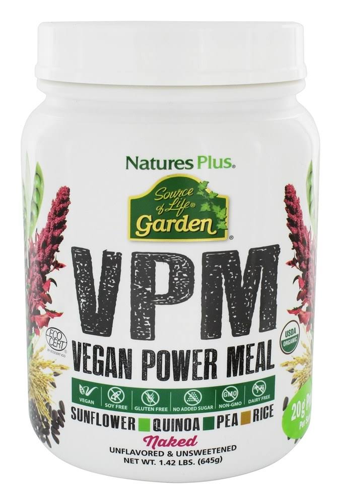 Nature's Plus Source of Life Garden VPM Naked Protein - 1.42lbs