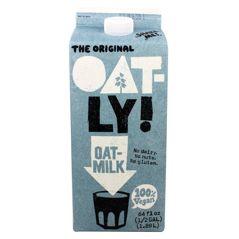 Oatly - Oat-Milk 100 Vegan Drink Original - 64 fl. OZ.