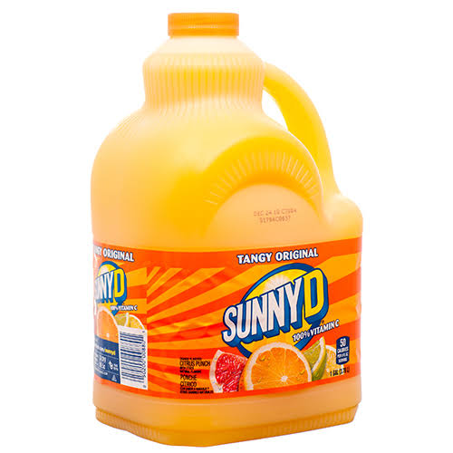 Sunny D Citrus Punch - Orange Flavored, Tangy Original - 1gal