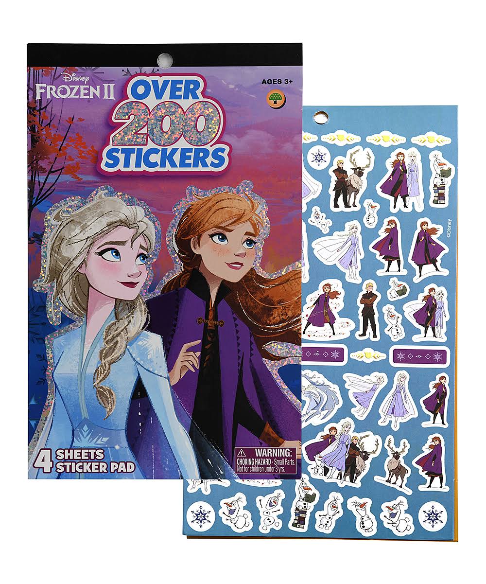 UPD Frozen 2 Sticker Pad 200 Stickers