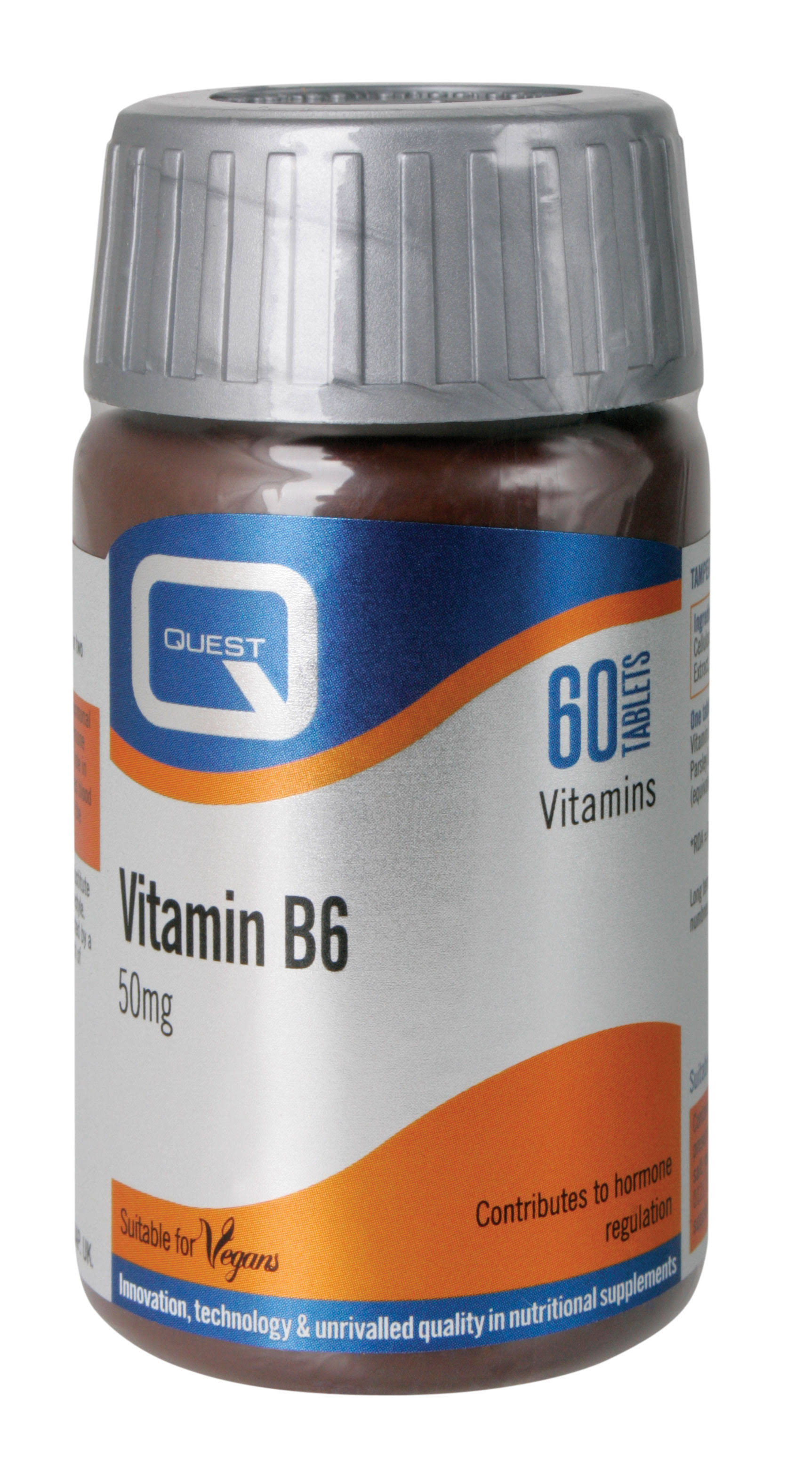 Quest - Vitamin B6 50mg Tablets.