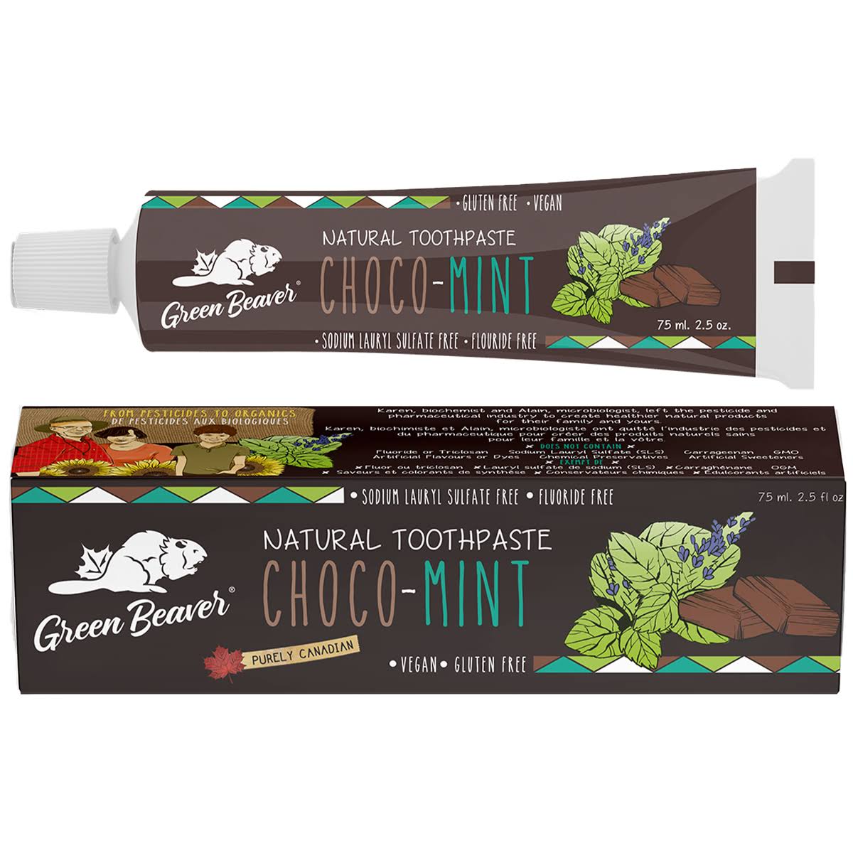 Green Beaver Co. Choco Mint Toothpaste | Vitarock