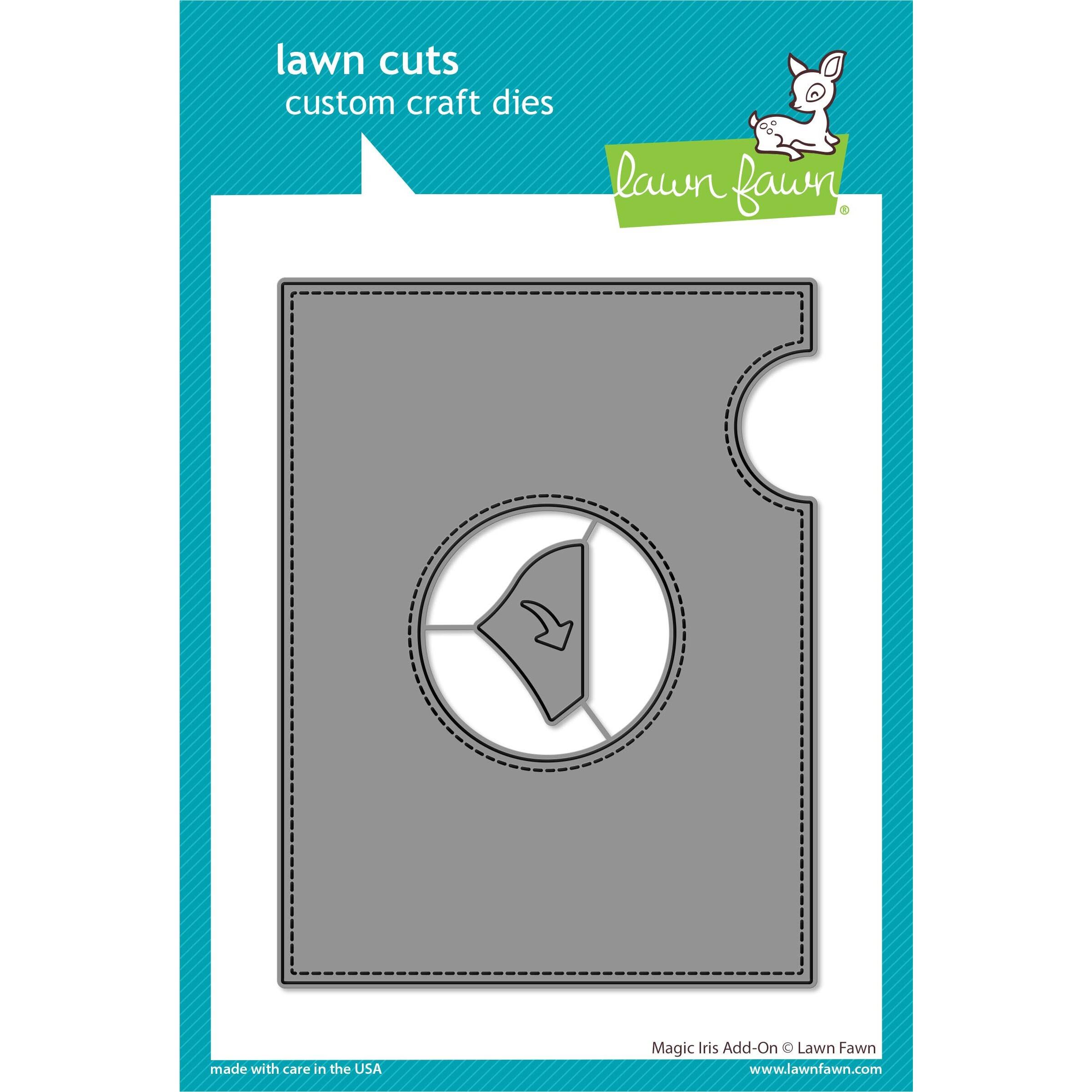 Lawn Fawn - Cuts Custom Craft Die - Magic Iris Add-On (LF2239)