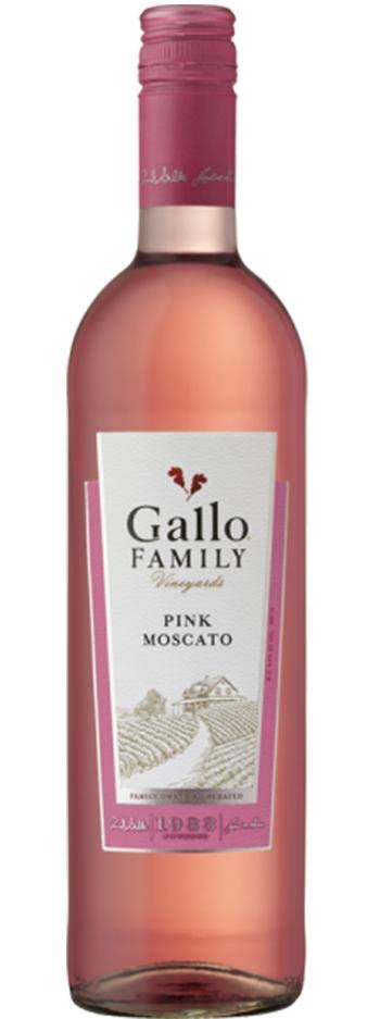 Gallo Winery Pink Moscato