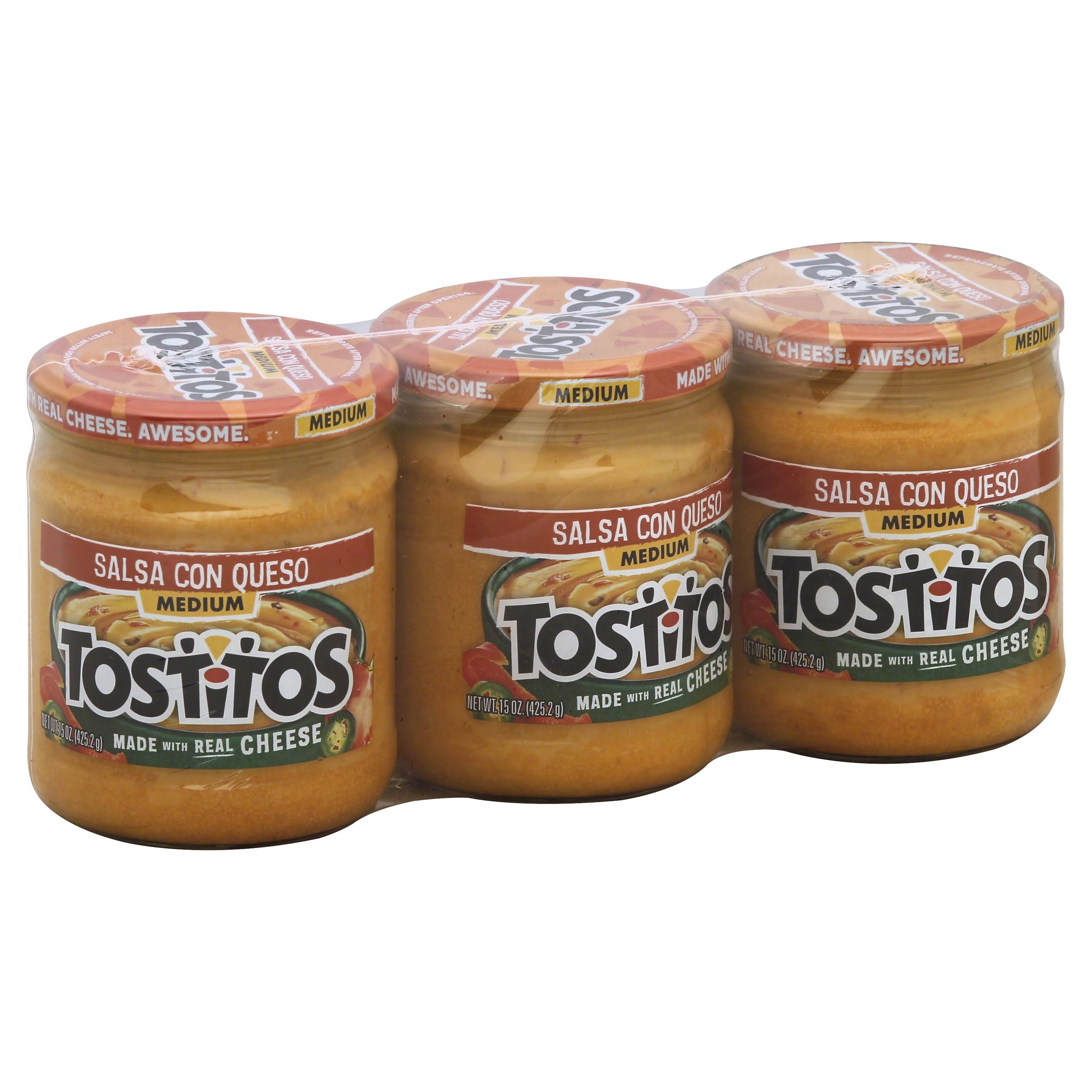 Tostitos Salsa - Medium, Assorted, 3ct
