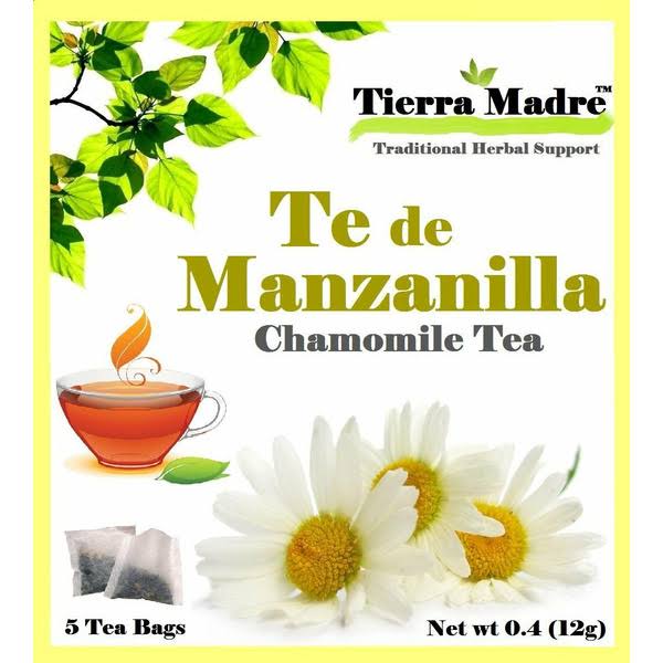 Tierra Madre Chamomile Mother Earth Essences Tea - 5 Count - Kikos Supermarket - Delivered by Mercato