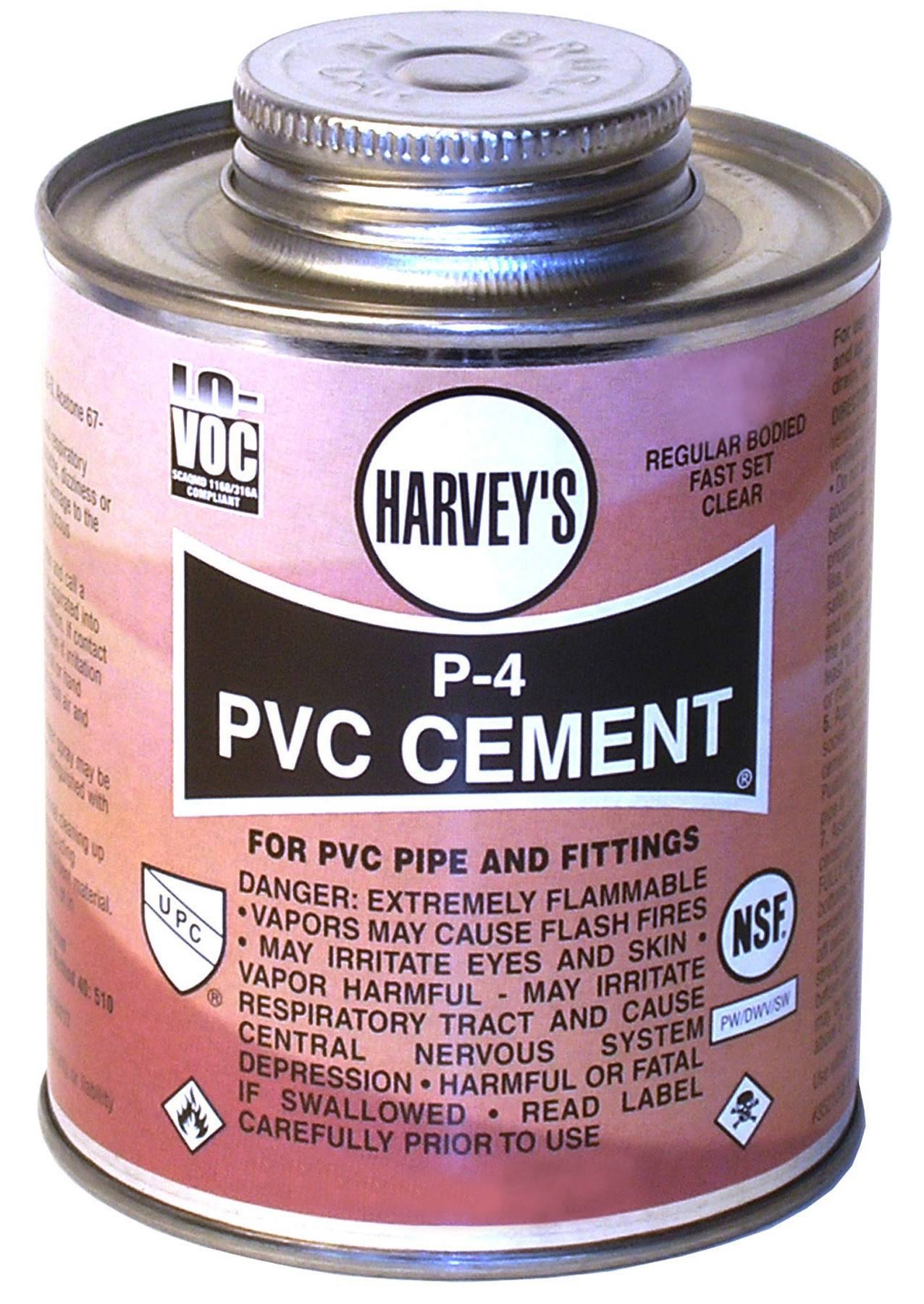 Harvey P-4 Pvc Cement - 473ml
