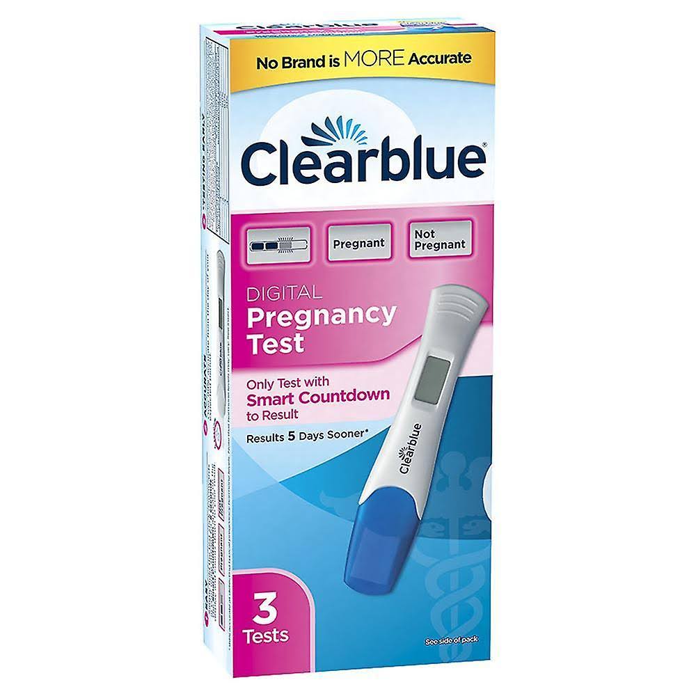 Clearblue Digital Pregnancy Test - x3