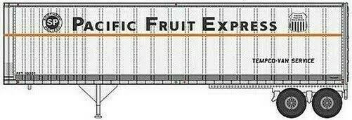 Walthers SceneMaster - 40' Trailmobile Trailer Set (2) Pacific Fruit Express