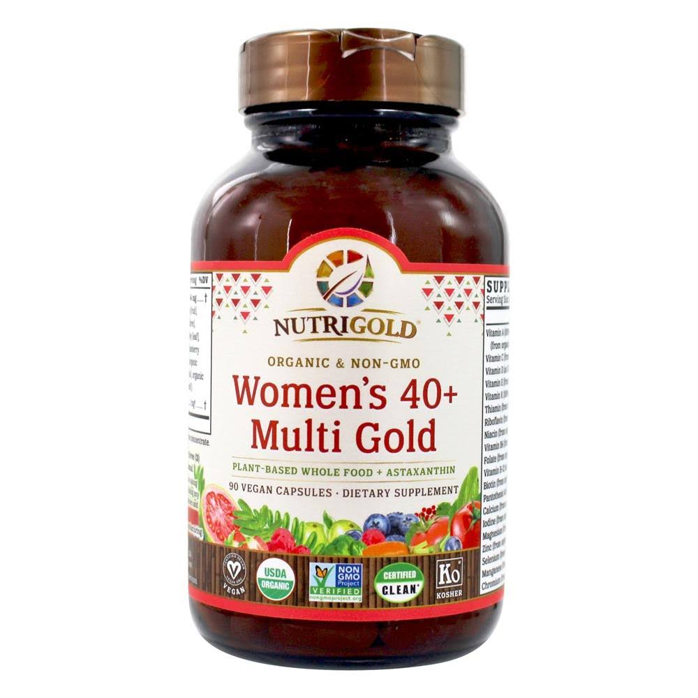 Nutrigold Women's 40 Multi Gold Supplement - 90 Capsules