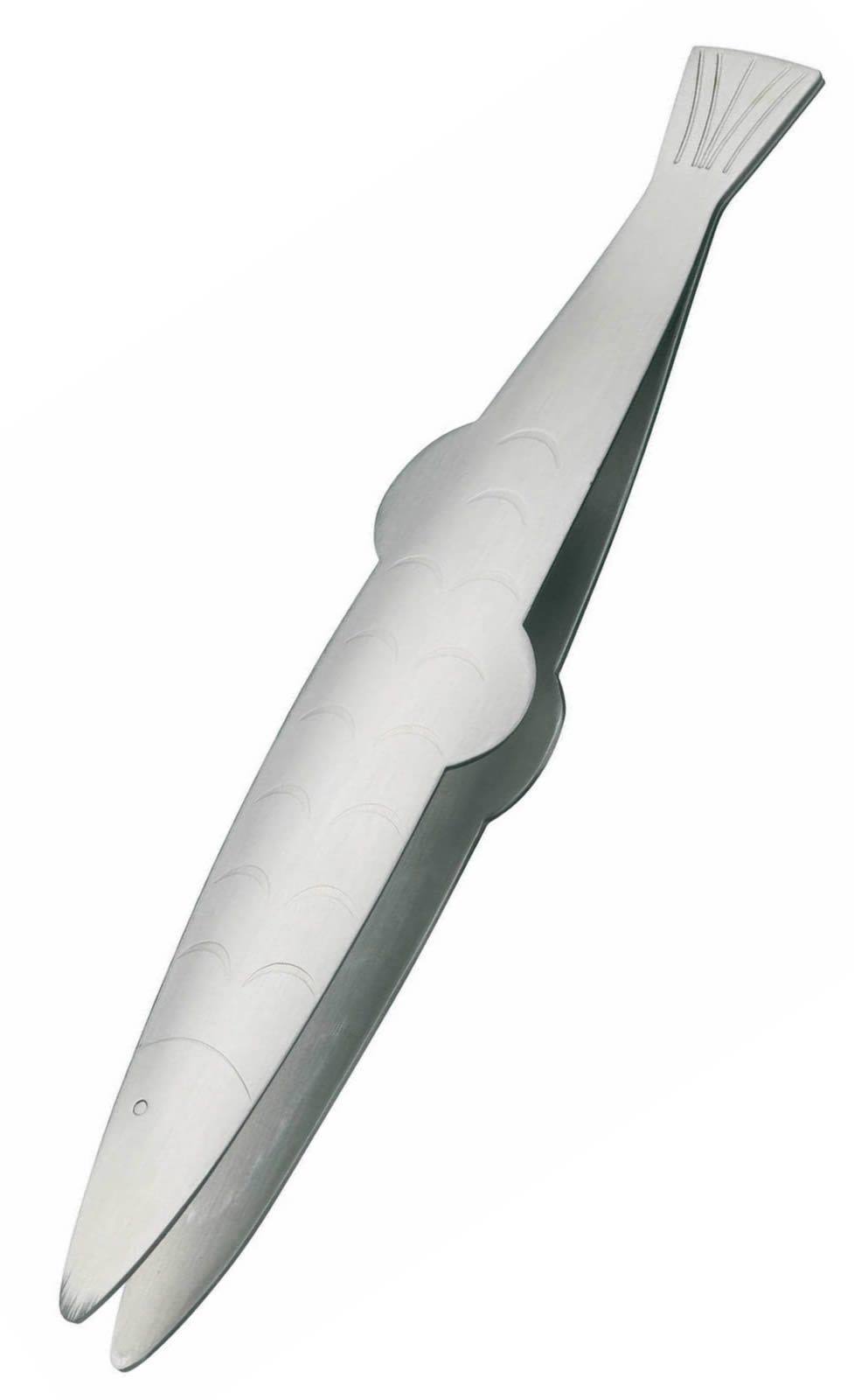 Master Class Fish Bone Remover Tweezers - Stainless Steel, Fish Shape Design