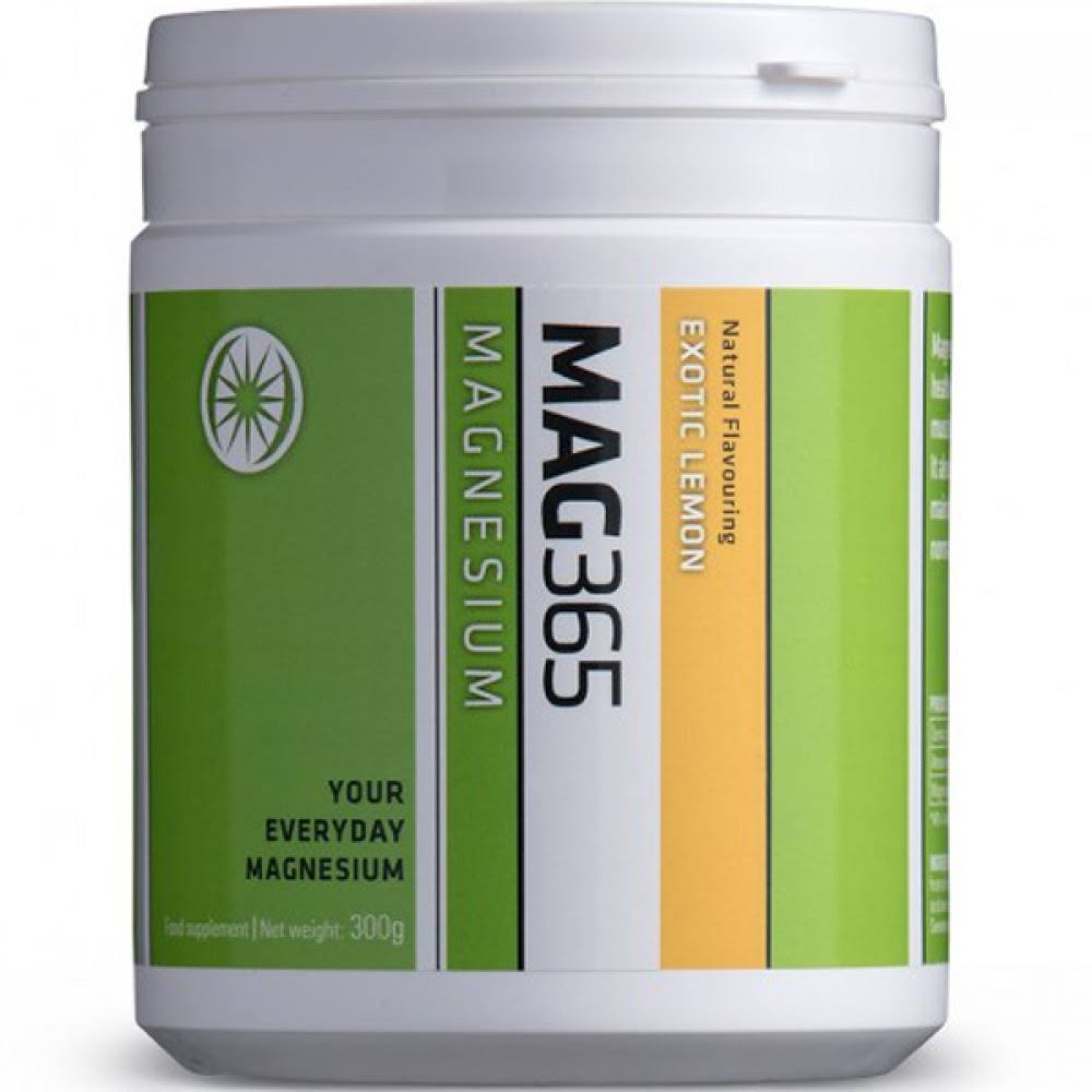 MAG365 Magnesium Exotic Lemon 300g