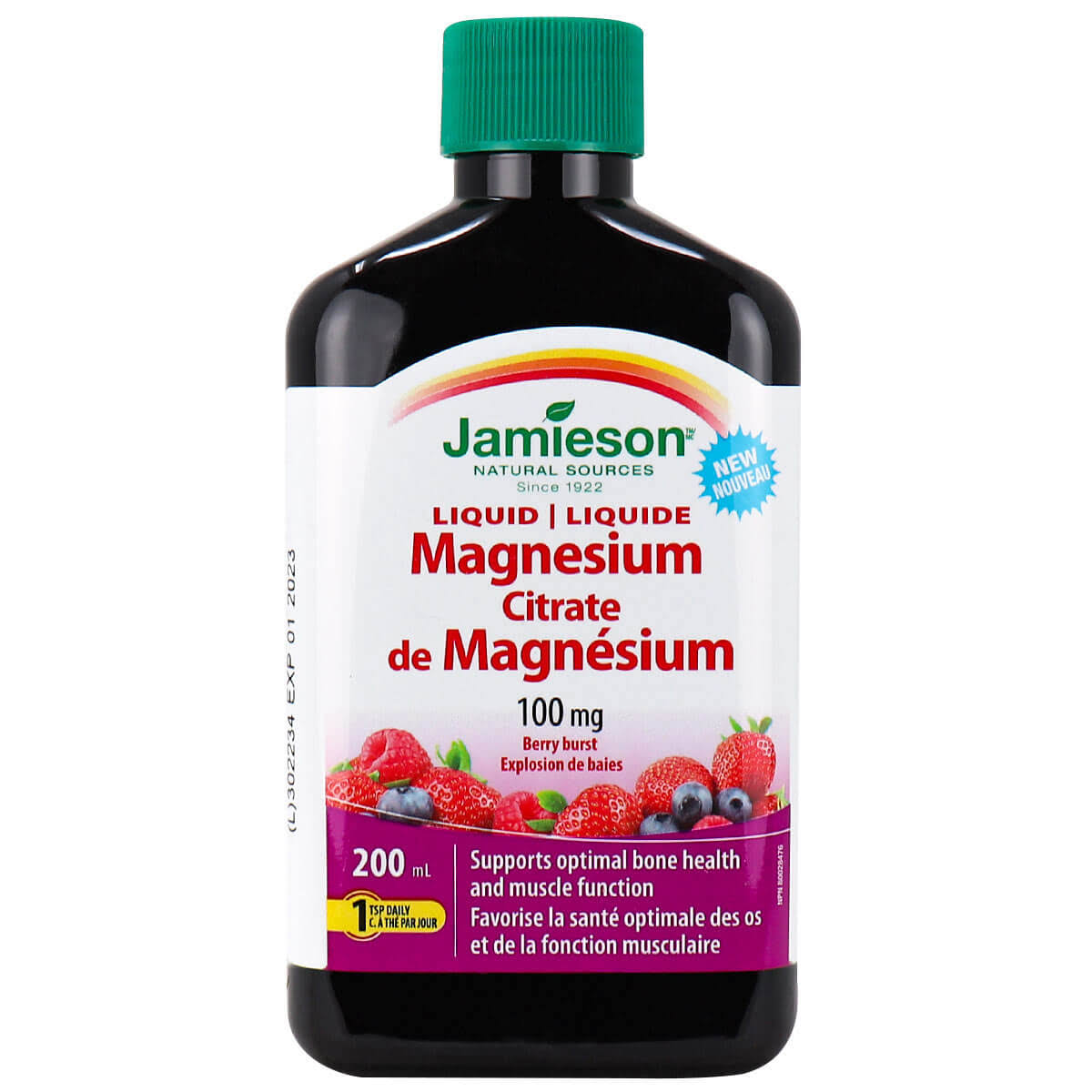 Jamieson Liquid Magnesium Vitamins and Minerals - 200ml