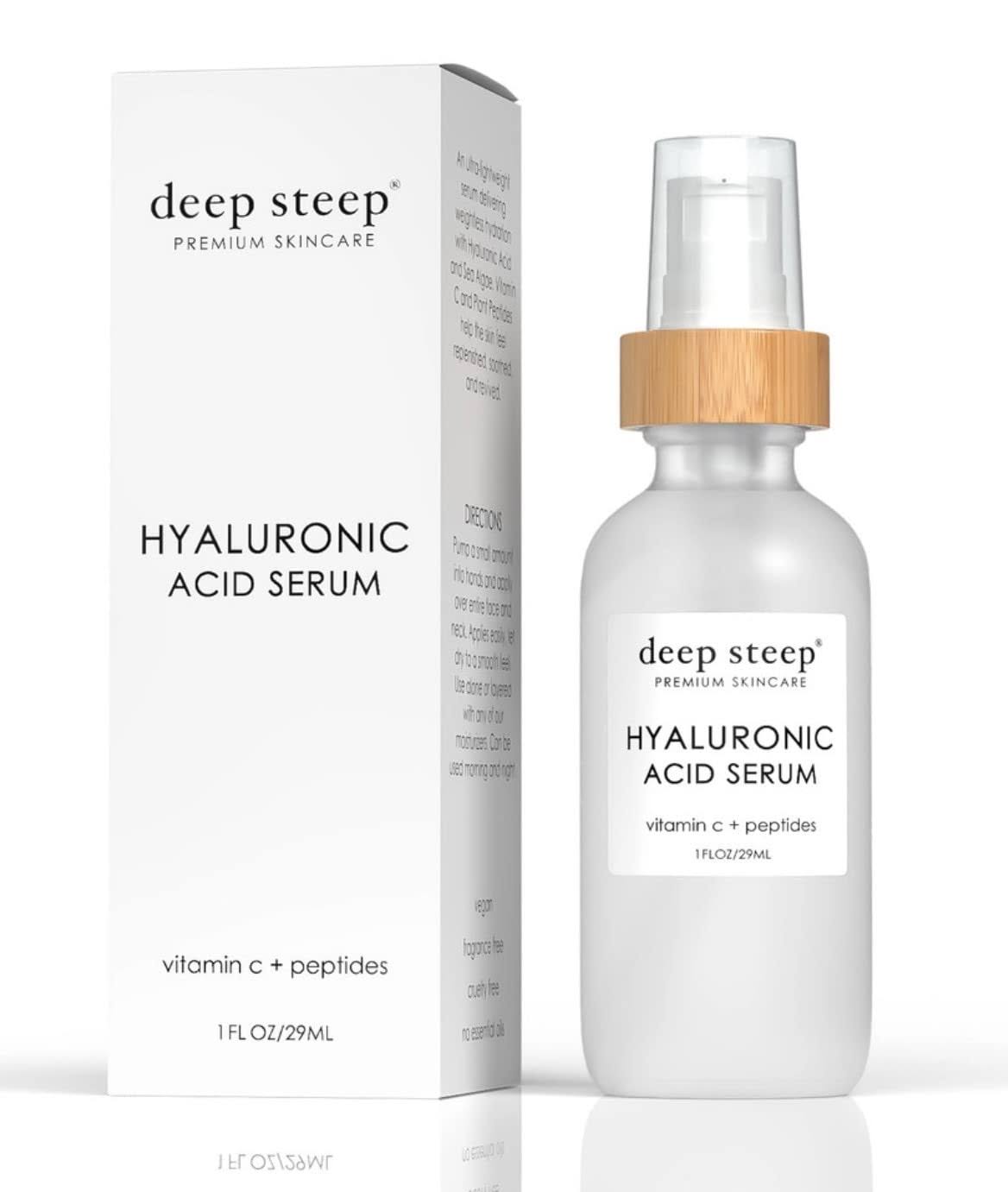 Hyaluronic Acid Serum 1 oz by Deep Steep