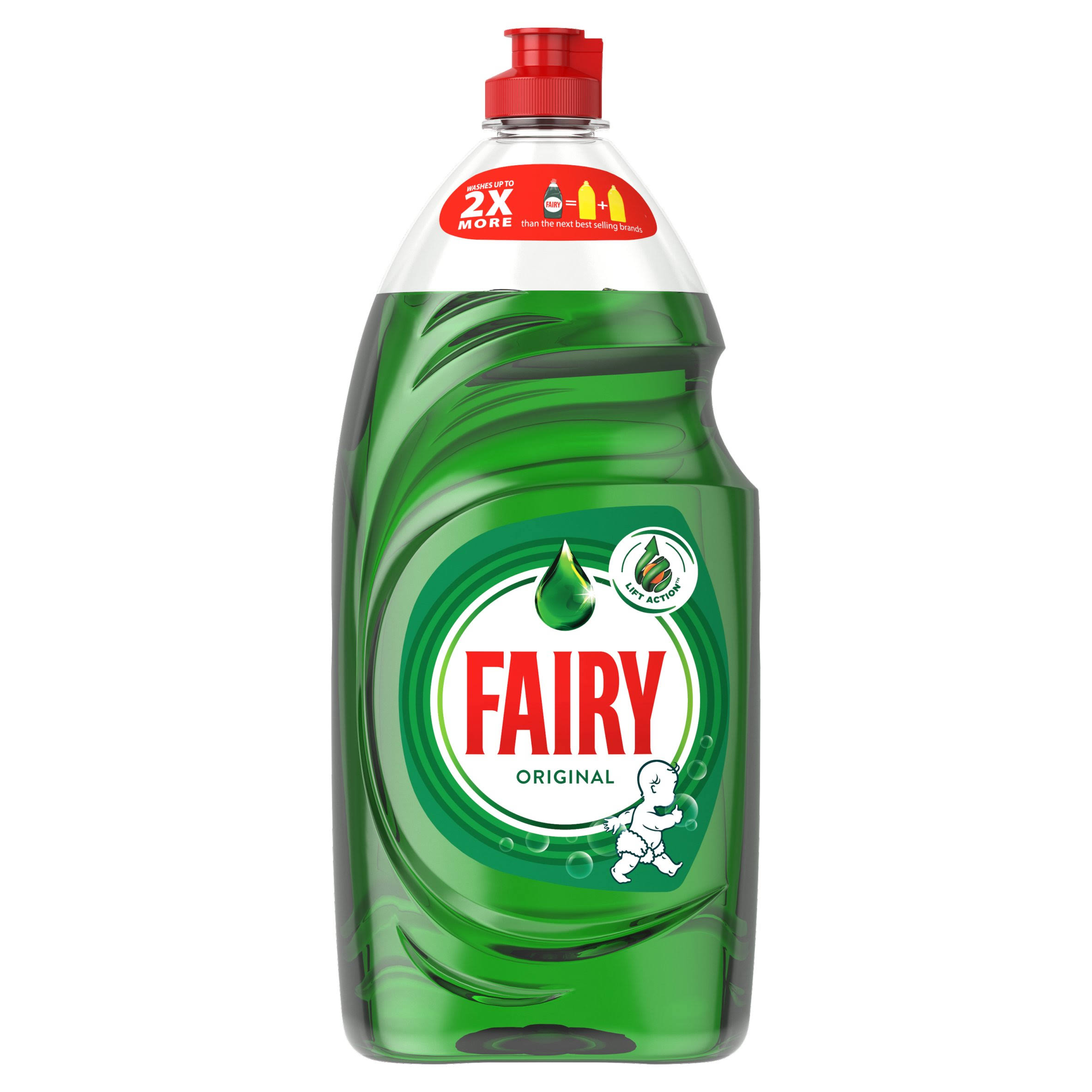 Fairy Original Washing Up Liquid - Dark Green, 1150ml