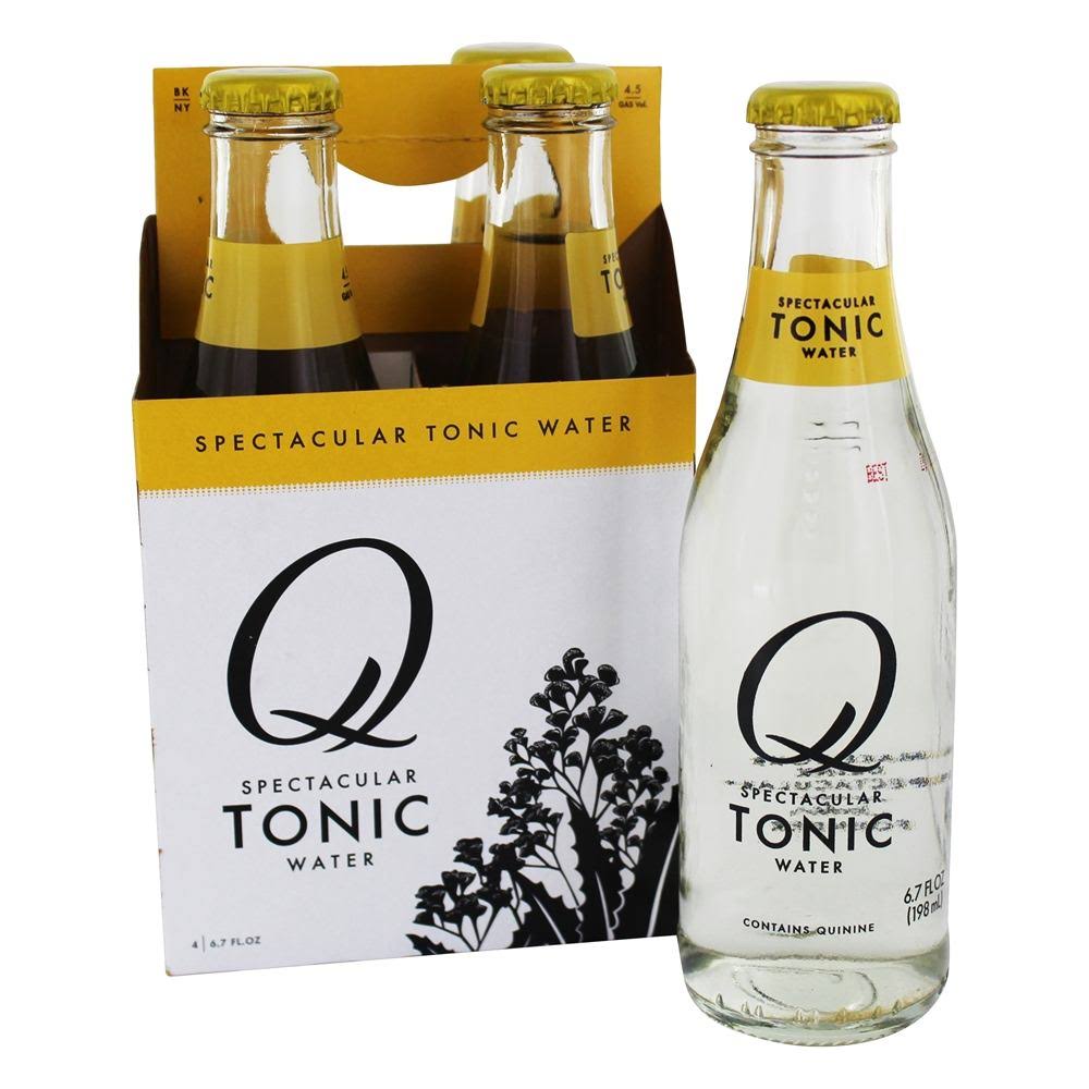 Q Drinks Tonic Water - 4pk, 6.7oz