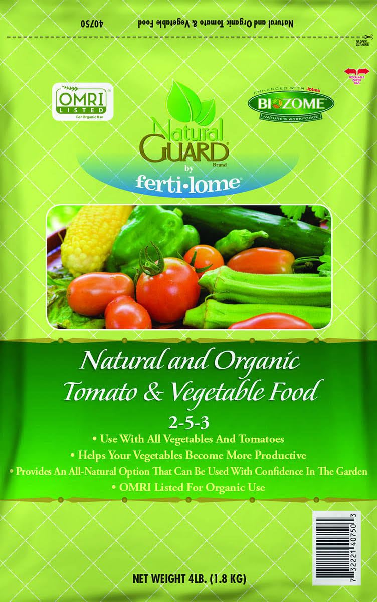 Natural Guard Organic Tomato and Vegetable Food - 4lbs