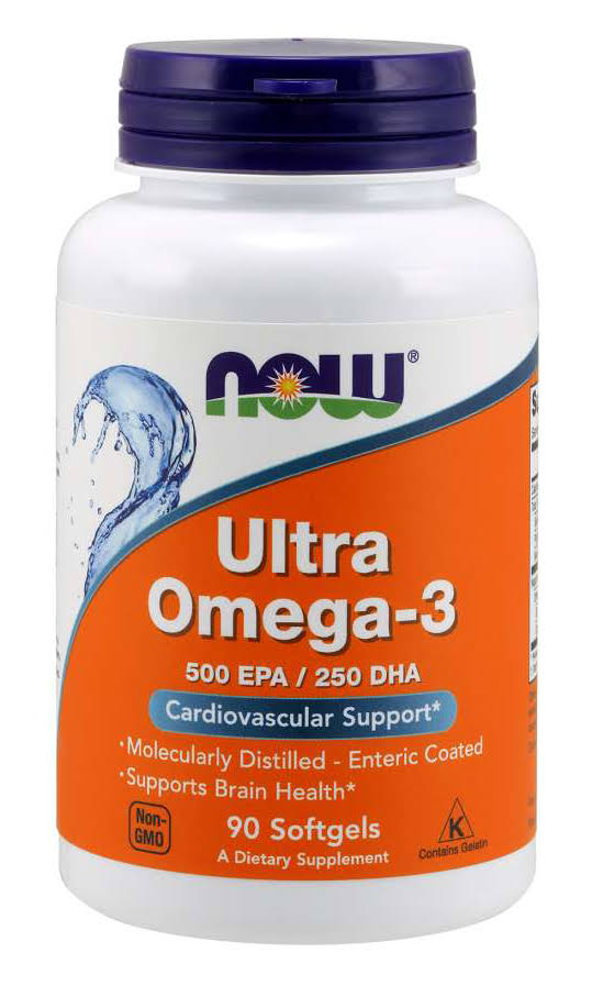 Now Foods Ultra Omega 3 Fish Oil - 90 Softgels