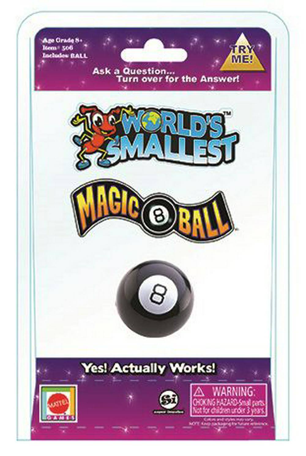 The World's Smallest Magic 8 Ball
