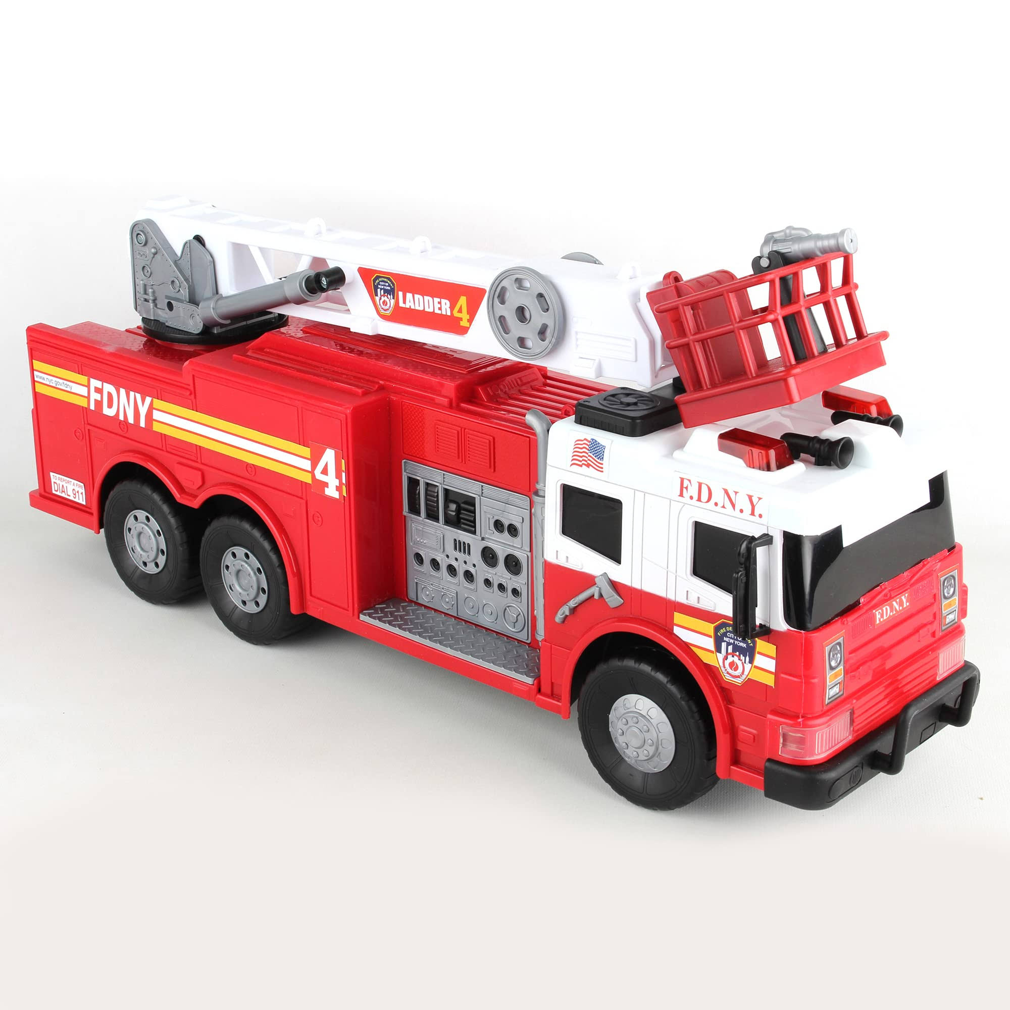 Daron FDNY 24 Fire Truck W Lights Sounds