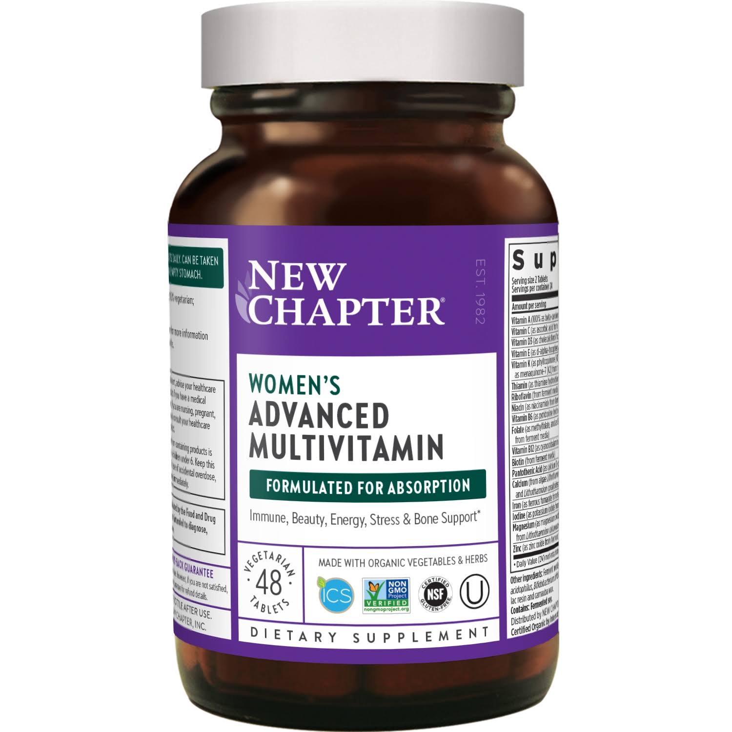 New Chapter Every Woman's One Daily Multivitamin Supplement - 48 Count]