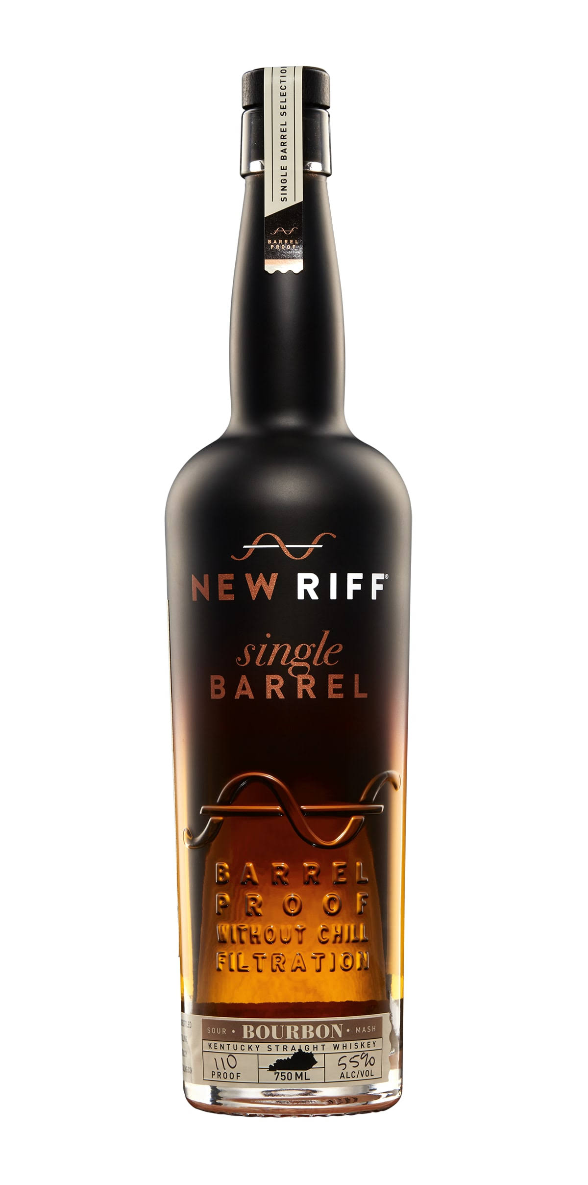 New Riff Single Barrel Bourbon Whiskey 75cl