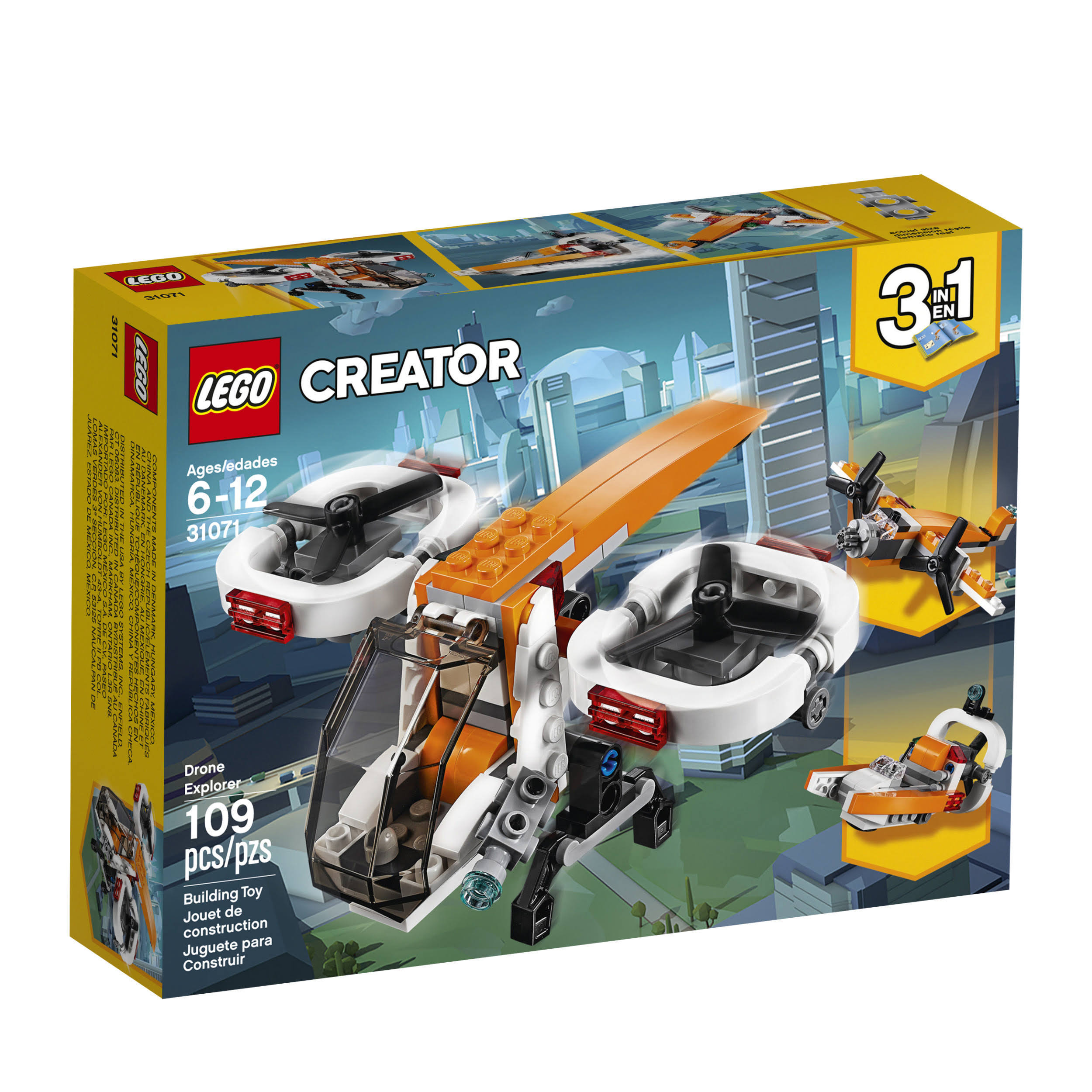 Lego Creator 31071 Drone Explorer - 109 Pieces