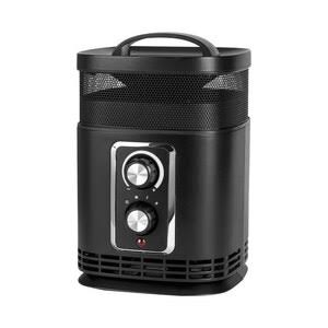 Soleil PTC-156 Portable Heater 100 sq ft Electric Ceramic Black