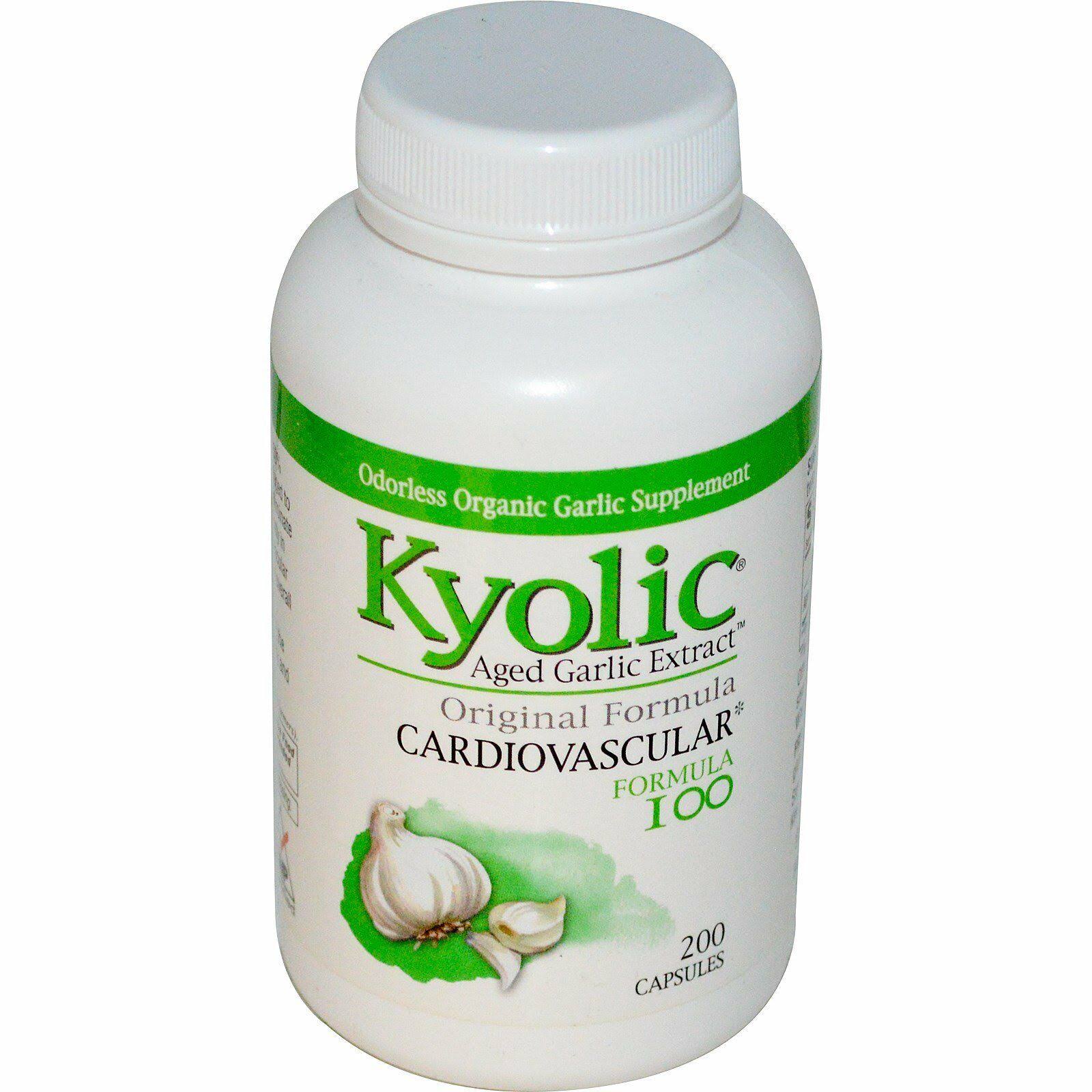 Kyolic Aged Garlic Extract Cardiovascular Supplement - 200 Tablets