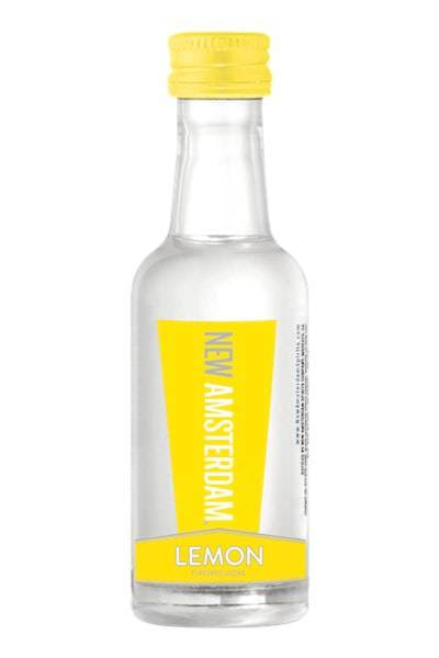 New Amsterdam Lemon Flavored Vodka 50ml