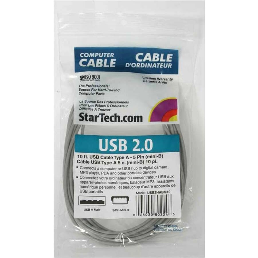 StarTech.com Mini USB 2.0 Cable