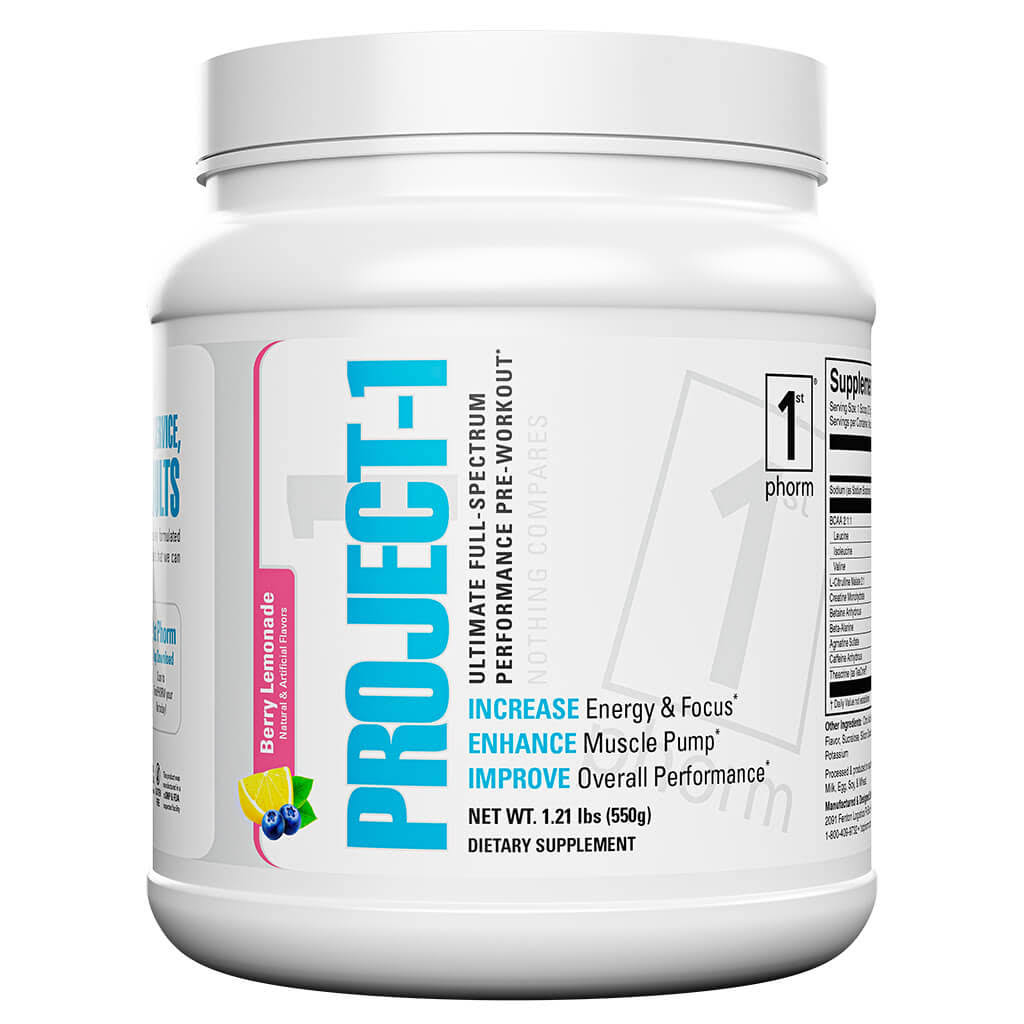 Project-1 Nutritional Supplement | Berry Lemonade by 1st Phorm