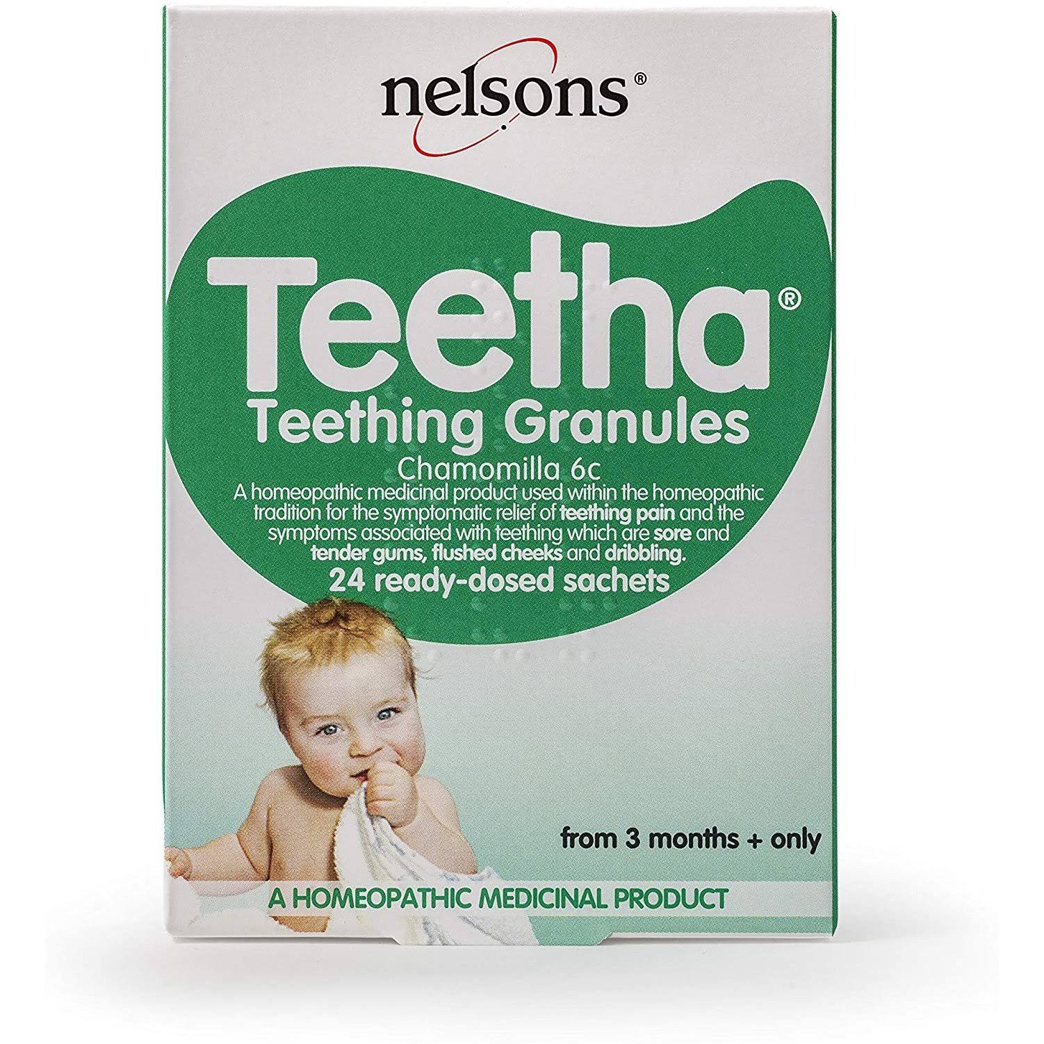 Nelsons Teetha Teething Granules 24