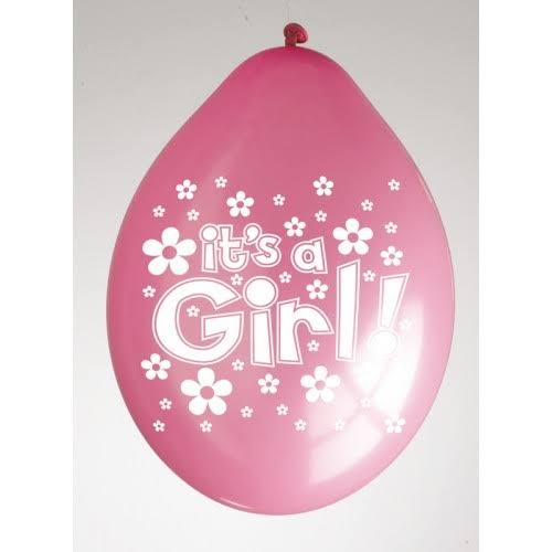 Simon Elvin 10 inch Latex Balloon - Its A Girl #hhe