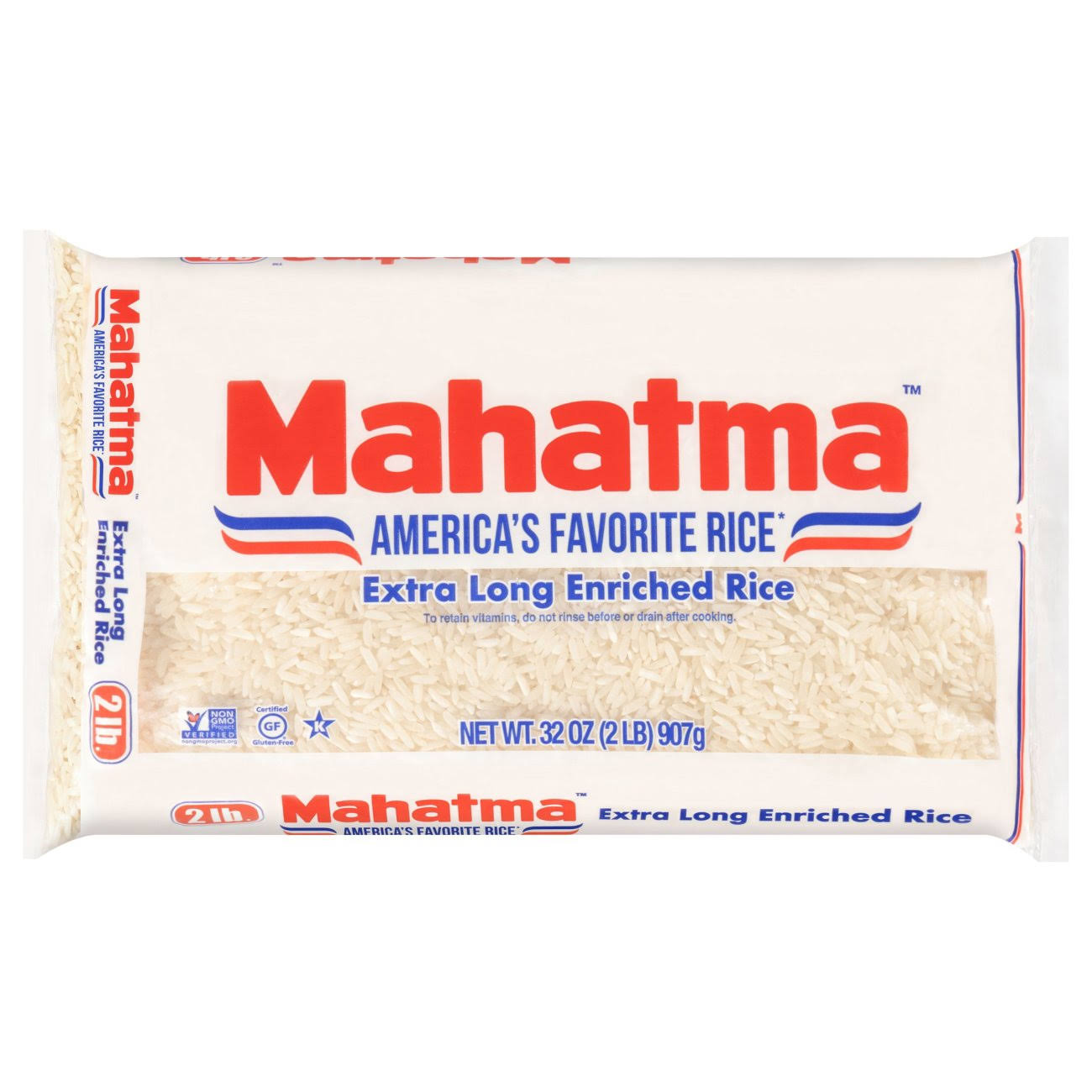 Mahatma Extra Long Grain Enriched Rice - 2lbs