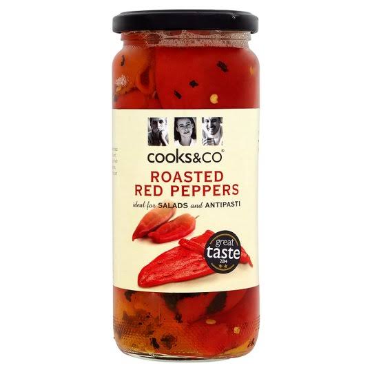 Cooks and Co Roasted Red Peppers - 460g
