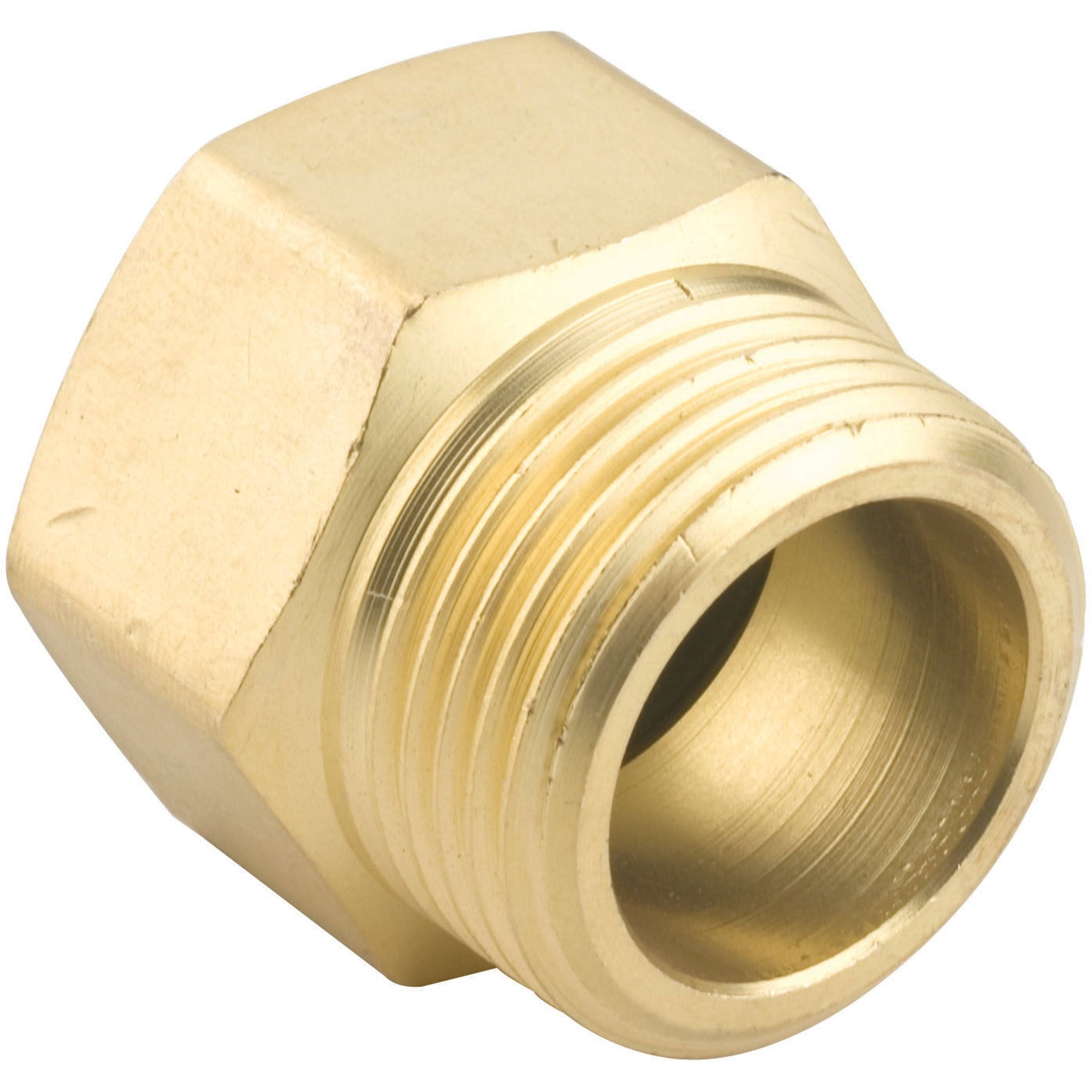 Gilmour Male Hose Connector - 3/4", Brass