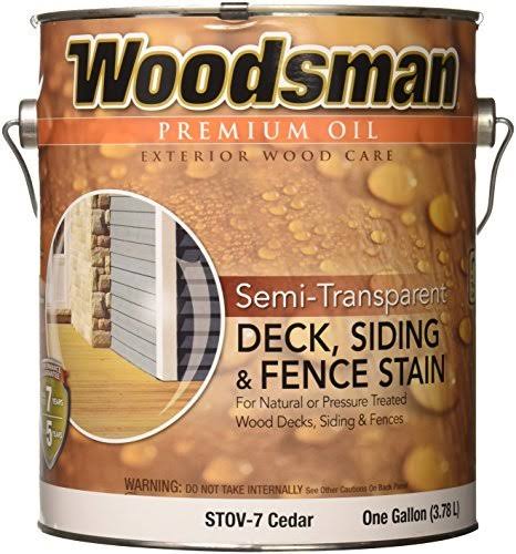 True Value Woodsman Cedar Oil Deck and Siding Stain - 1gal