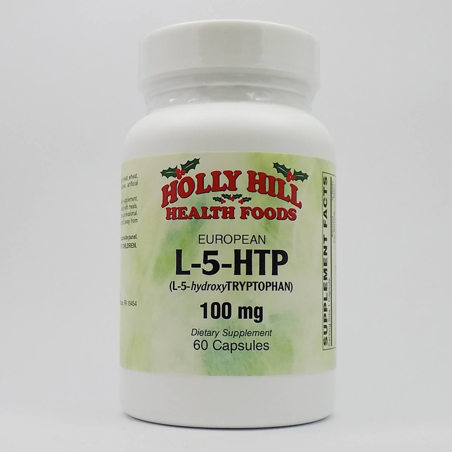Holly Hill Health Foods, L-5-HTP 100 mg, 60 Capsules