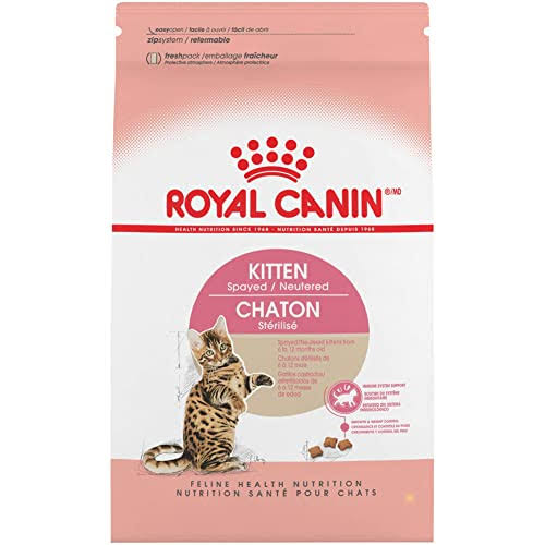 Royal Canin Feline Health Nutrition - Kitten Spayed, 2.5lb