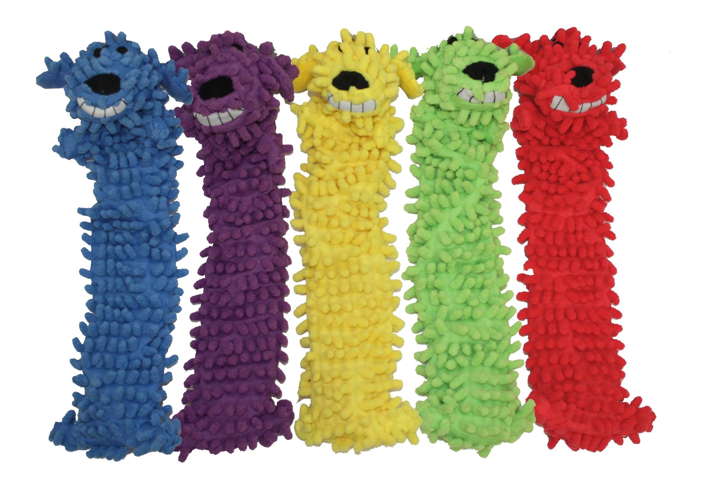 Multipet's Floppy Loofa Dog Toy - Assorted Colors, 12"